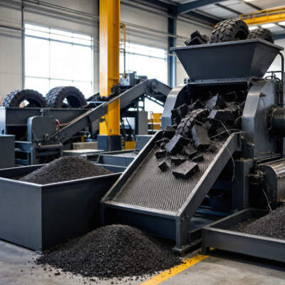 Agricultural Tire Shredding Service (Per Ton)