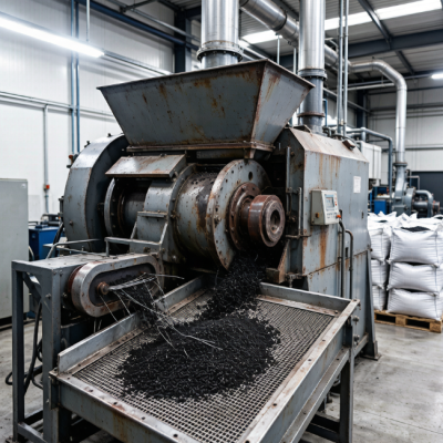 Passenger Car Tire Crumb Production Service (Per Ton)