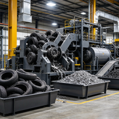 Tire Recycling Full-Stream Processing Service (Per Ton)