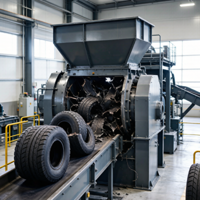 Truck Tire Shredding Service (Per Ton)