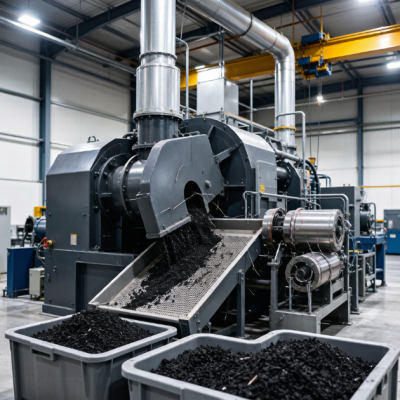 Truck Tire Crumb Production Service (Per Ton)