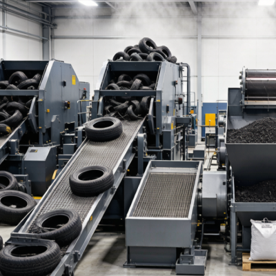 Truck Tire Fine Rubber Powder Service (Per Ton)
