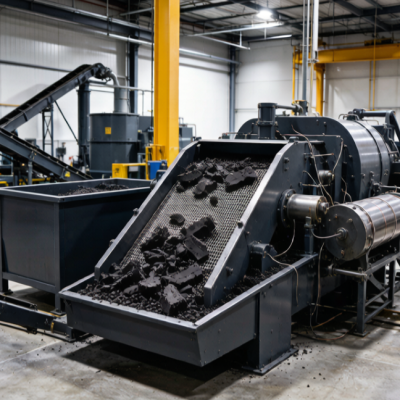 OTR Tire Crumb Production Service (Per Ton)
